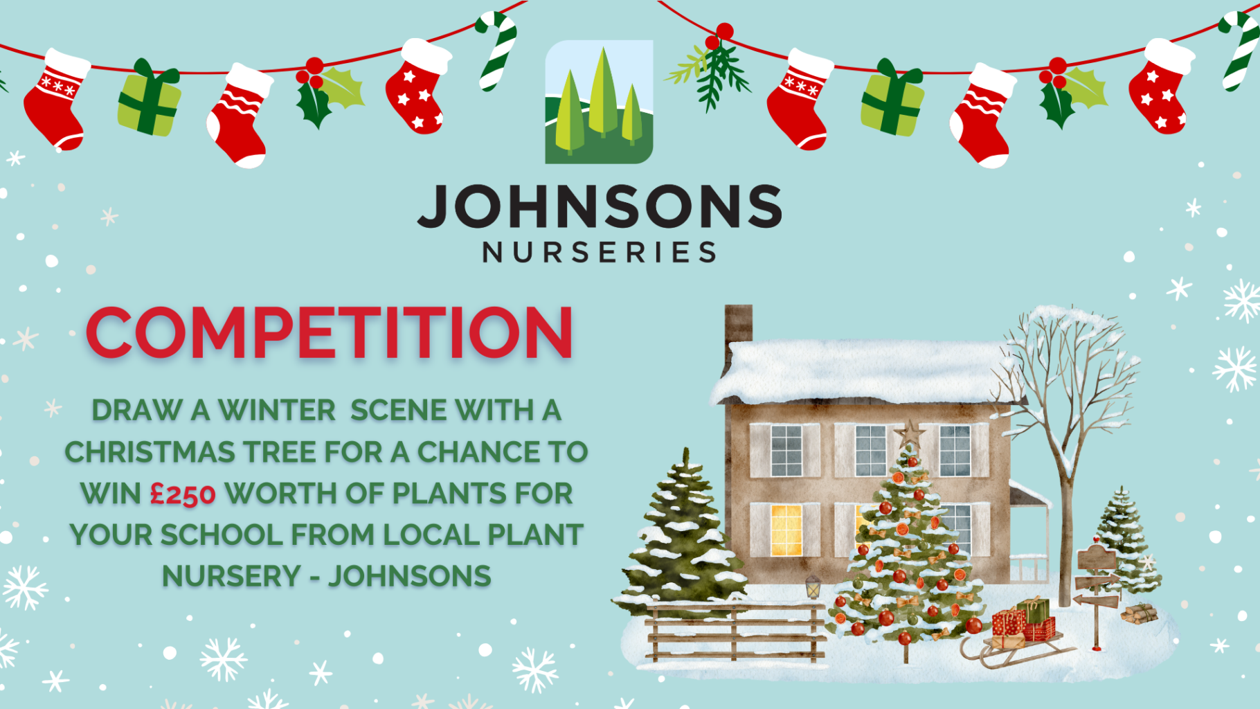 Competiton: Win £250 worth of plants for your school